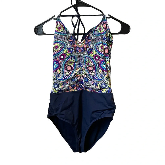 Athleta Baja One Piece Swimsuit, size small - Picture 1 of 5